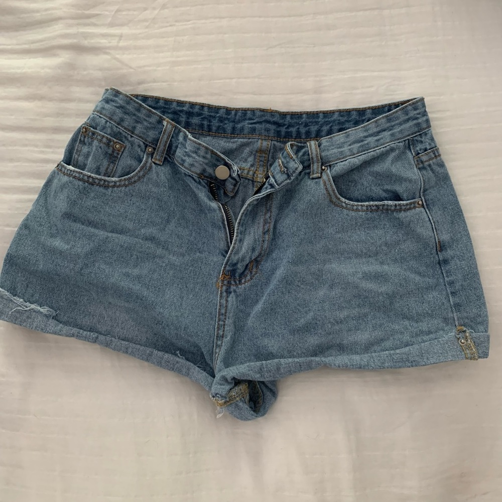 High Waisted Jean Shorts
